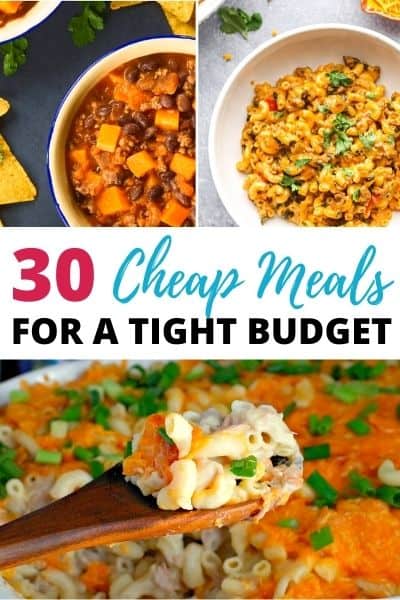 30 Dirt Cheap Meals for a Tight Budget