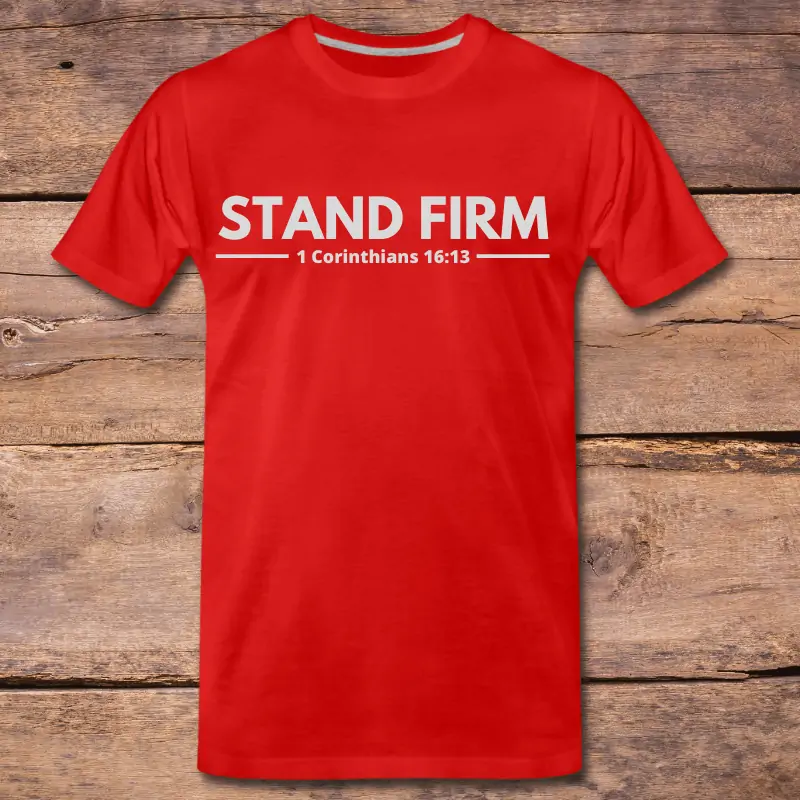 Man Of God, Christian T-shirt, Gift for Men, Faith based t shirts,  1Cor.16:13
