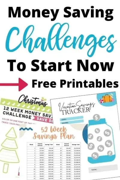 The Best Money Saving Challenges + Free Printables